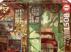 18005 Rompecabezas Puzzle Educa 1500 Piezas Old Garage, Arly Jones "SOBRE PEDIDO"