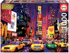 18499 Rompecabezas Puzzle Educa 1000 piezas Times Square, Nueva York Neon "SOBRE PEDIDO"