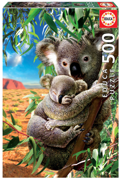 18999 Rompecabezas Puzzle Educa 500 Piezas Koala con su Cachorro "SOBRE PEDIDO"