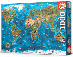 19022 Rompecabezas Puzzle Educa 1000 Piezas Maravillas del Mundo - comprar en línea