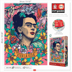 19251 Rompecabezas Puzzle Educa 500 Pzas Viva la Vida Frida - comprar en línea