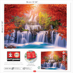 19280 Rompecabezas Puzzle Educa 2000 Piezas Cascada en Tailandia "SOBRE PEDIDO" - comprar en línea