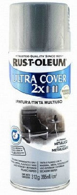 Pintura Aluminio Metalico Ultra Cover 395ml.
