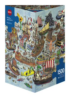 29891 Rompecabezas Puzzle Heye 1500 Piezas Regatta Mattias Adolfsson