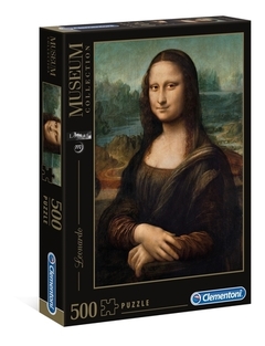 30363 Rompecabezas Puzzle Clementoni 500 Piezas Mona Lisa Leonardo Museum Collection