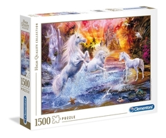 31805 Rompecabezas Puzzle Clementoni 1500 Piezas Unicornios Salvajes "SOBRE PEDIDO"