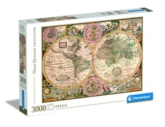 33531 Rompecabezas Puzzle Clementoni 3000 Piezas Mapa Antiguo "SOBRE PEDIDO"