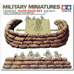 35025 Set de Sacos Tamiya Military Sand Bags Set Escala 1/35