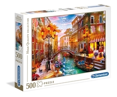 35063 Rompecabezas Puzzle Clementoni 500 Piezas Puesta de Sol en Venecia "SOBRE PEDIDO"