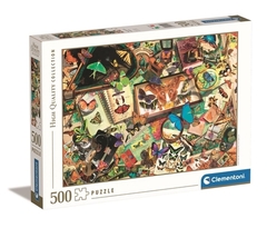 35125 Rompecabezas Puzzle Clementoni 500 Piezas Coleccionista de Mariposas "SOBRE PEDIDO"