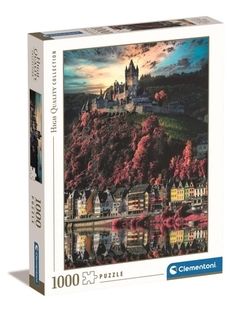 39648 Rompecabezas Puzzle Clementoni 1000 Piezas Castillo de Cochem, Alemania "SOBRE PEDIDO"