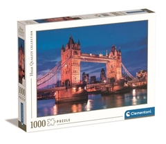 39674 Rompecabezas Puzzle Clementoni 1000 Piezas Tower Bridge de Noche