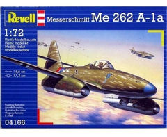 4166 Avión Messerschmitt Me 262 A-1a Escala 1/72