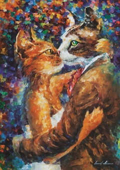 4226 Rompecabezas Puzzle Art Puzzle 1000 Piezas Danza De Los Gatos Enamorados "SOBRE PEDIDO" - comprar en línea