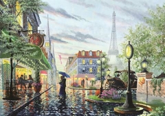 4574 Rompecabezas Puzzle Art Puzzle 2000 piezas Lluvia de Verano, Paris "SOBRE PEDIDO" - comprar en línea