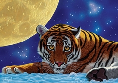 5072 Rompecabezas Puzzle Art Puzzle 500 Piezas Luna de Tigre "SOBRE PEDIDO"