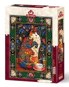 5216 Rompecabezas Puzzle Art Puzzle 1000 Piezas El Gato Real "SOBRE PEDIDO"