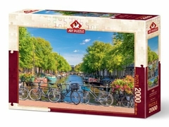 5480 Rompecabezas Puzzle Art Puzzle 2000 piezas Canal de Ámsterdam "SOBRE PEDIDO"