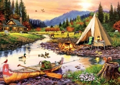 5520 Rompecabezas Puzzle Art Puzzle 3000 Piezas Amigos de Camping "SOBRE PEDIDO" - comprar en línea