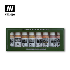 70124 Set De 8 Pinturas Model Color Tonos Piel