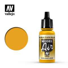 71078 Pintura Acrílica Model Air Amarillo RLM04 GELB (Yellow RLM04) 17ml.