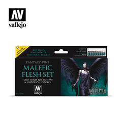 74102 Set de 8 Pinturas Fantasy Pro Nocturna Malefic Flesh.