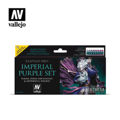 74104 Set de 8 Pinturas Fantasy Pro Nocturna Imperial Purple.