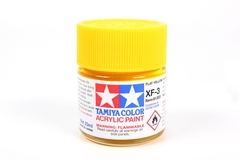 81303 Pintura Acrílica Tamiya XF-3 Amarillo Mate (Flat Yellow) 23ml.