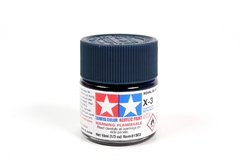 81503 Pintura Acrílica Tamiya X-3 Azul Real (Royal Blue) 10ml.