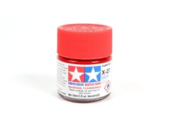 81527 Tamiya X-27 Clear Rojo Transparente (Red) 10ml.