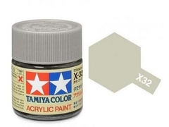 81532 Pintura Acrílica TamiyaX-32 Titanio Plateado (Titanium Silver) 10ml.