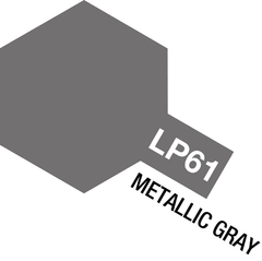 82161 Tamiya LP-61 Gris Metálico (Metallic Gery) 10ml. - comprar en línea