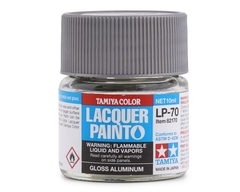 82170 Tamiya LP-70 Aluminio (Gloss Aluminum) 10ml.