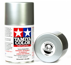 85017 Tamiya TS-17 Aluminio Brillante (Gloss Aluminum) 100ml