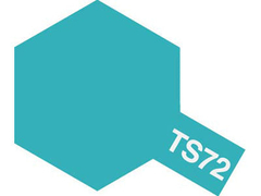 85072 Tamiya TS-72 Azul Transparente (Clear Blue) 100ml - comprar en línea