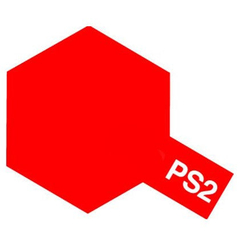 86002 Tamiya Polycarbonato PS-2 Rojo (Red) 100ml. - comprar en línea