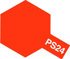 86024 Tamiya Polycarbonato PS-24 Naranja Fluorescente (Fluorescent Orange) 100ml. - comprar en línea