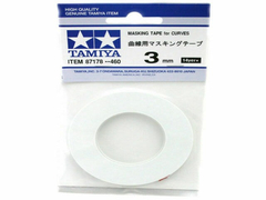 87178 Cinta de Enmascarar Masking Tape Para Curvas (3mm)