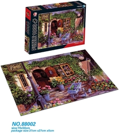 88002 Rompecabezas Puzzle Hao Xiang 1000 piezas Tienda De Flores.