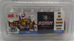 GP646 Set De 6 Pinturas Acrílicas Ronin Mecha Color Set 1