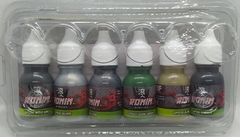 GP647 Set De 6 Pinturas Acrílicas Ronin Mecha Color Set 2 - comprar en línea