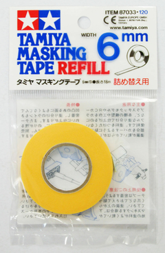 87033 Cinta De Enmascarar Masking Tape (6mm) Refill.