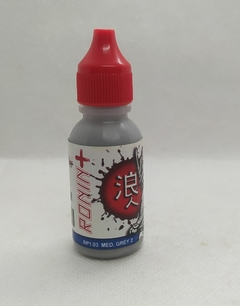 RP103 Pintura Acrílica Ronin Plus Medium Grey 2 (Gris Medio 2) 15ml.