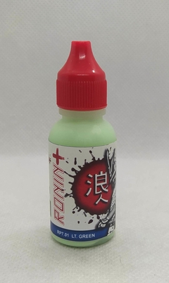 RP701 Pintura Acrílica Ronin Plus Light Green (Verde Claro) 15ml.