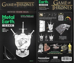 ICX125 Rompecabezas Puzzle 3D Fascinations Game Of Throne House Stark Sigil en internet