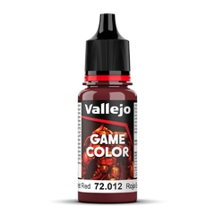 72012 Pintura Acrílica Game Color Rojo Escarlata (Scarlet Red) 17ml.