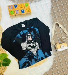 Camiseta Manga Longa Infantil Batman - comprar online