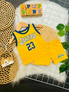 Conjunto Regata Lakers Cod 075