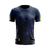 Camiseta Azul Atividade Física Treino Corrida Academia Camisa Crossfit Futebol Caminhada Casual Masculina