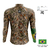 Camisa Pesca Masculina Proteção UV Camuflada Casal na internet